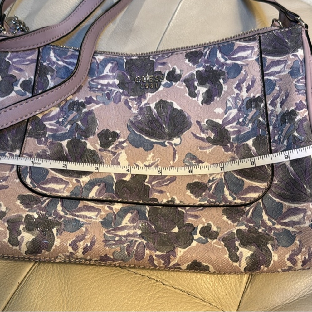 Etro Floral Shoulder Bag - Lavender and Cream